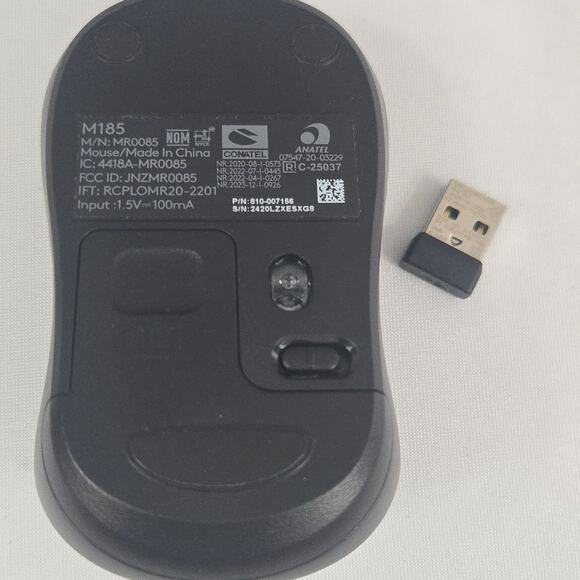 Logitech mk320 Wireless Full Keyboard & Mouse Combo with USB Receiver - Picture 12 of 14